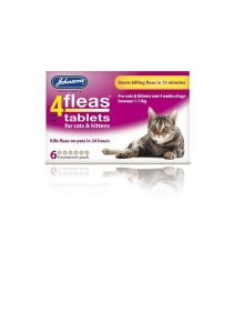 Johnsons Veterinary Products 4Fleas Tablets
